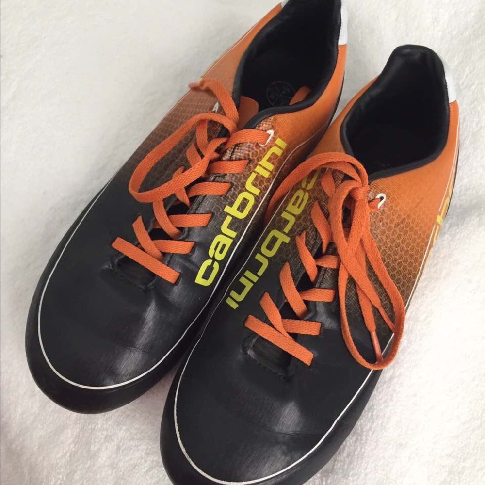 Boys Carbrini cleats shoes size 5